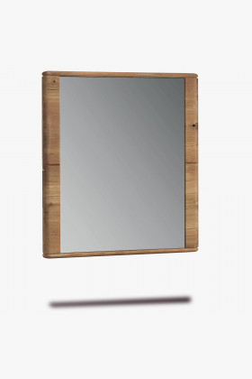 Wandspiegel Eichenrahmen 70x79 cm Texas Stil